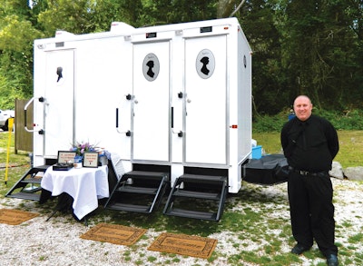 Marc Provenzano Counts Happy Brides and Grooms as Marketing Magic for His Restroom Trailers