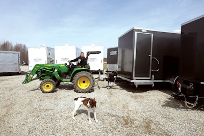 Weddings Are the Foundation for Jay Paige’s Successful Upstart Restroom Trailer Business