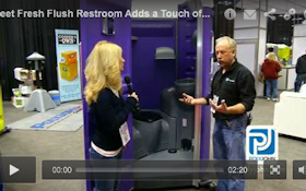 Fleet Fresh Flush Restroom Adds a Touch of Class