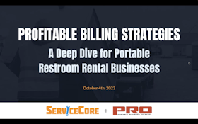 Webinar -- Profitable Billing Strategies: A Deep Dive for Portable Restroom Rental Businesses
