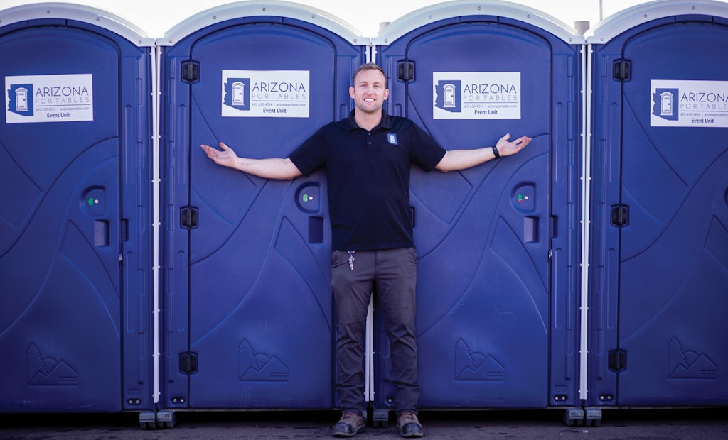 Arizona Portables Finds Synergy in Providing Restrooms and Roll-Off Containers for Construction Customers