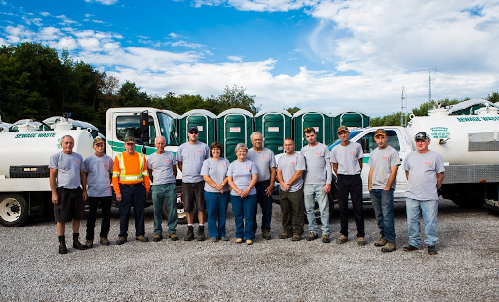 Family Utilizes Construction Contacts in Growing Transformed Portable Restroom Business
