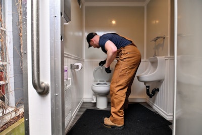 Christopher Bradbury Longs for Self-Employment, Turns to Portable Sanitation