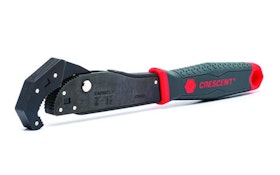 Crescent self-adjusting pipe wrench