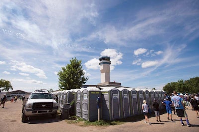 Portable Restroom Operator Services Airshow Second Straight Year