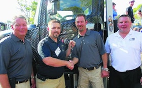 Hino presents tow operator with truck
