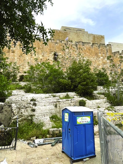 Portable Sanitation Plays a Key Role Near Ancient Attraction
