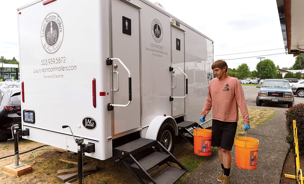 Forget the Plastic Units. For Luxury Restroom Trailers by Privy Chambers, It’s Go Big or Go Home.