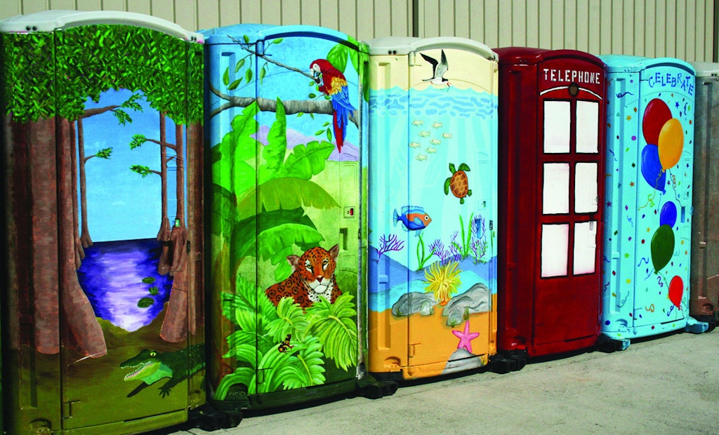 Restroom Panels Offer a Blank Canvas for Creative Marketing