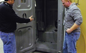 Axxis Portable Restroom Adds Features Designed To Stand Up To Heavy Use