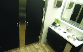 Product Spotlight: Stylish restroom trailer features innovative stair system