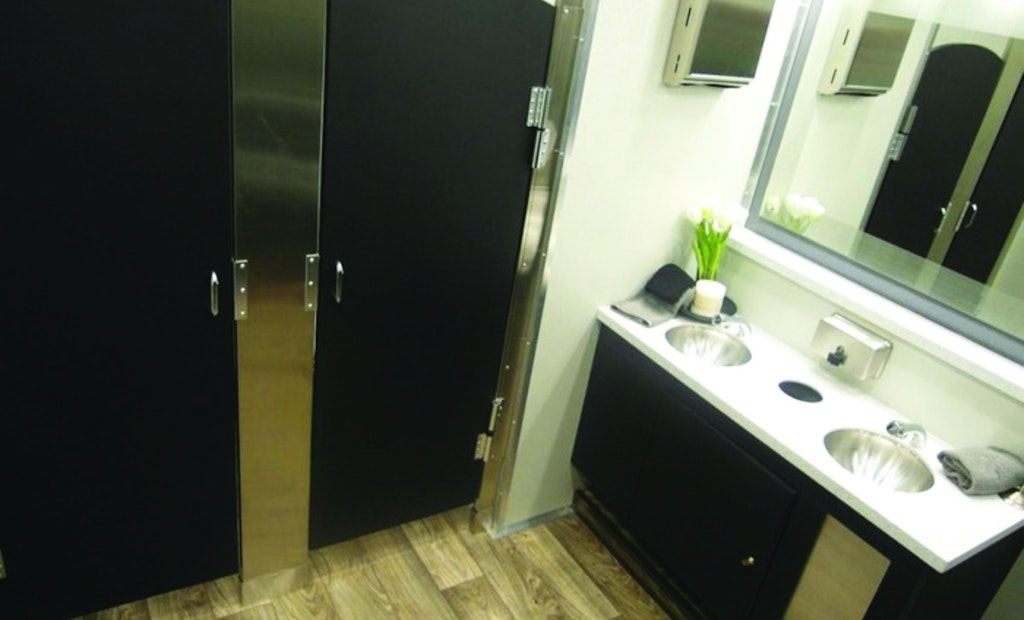 Product Spotlight: Stylish restroom trailer features innovative stair system