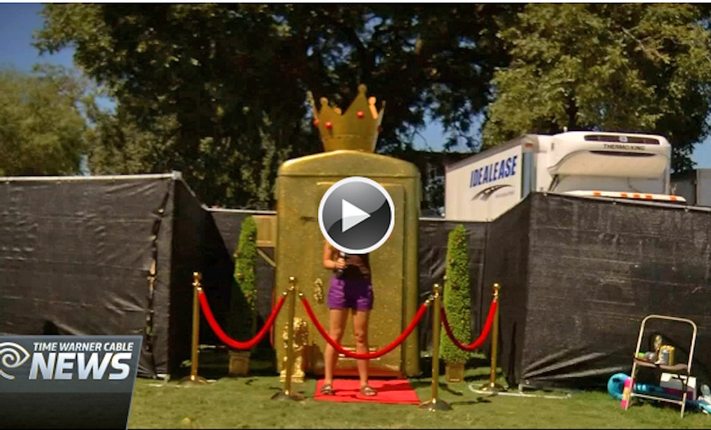What is a Golden Porta-Potty Contest?