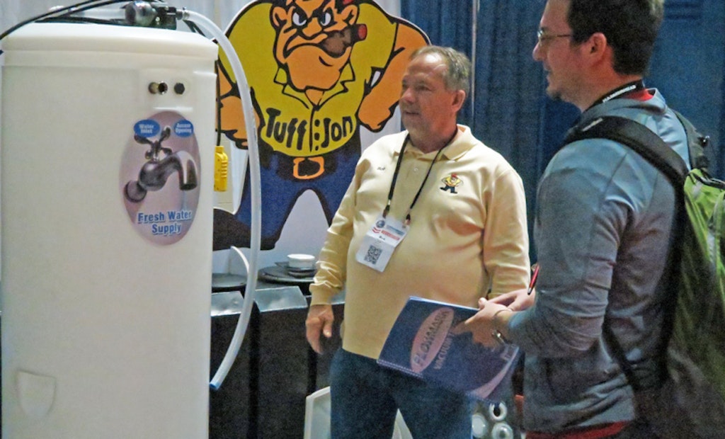 Company Introduces New Freshwater Holding Tank System at 2014 Expo