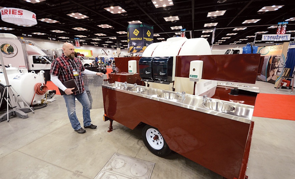 Hot Water & High Volume: New Hand-Wash Trailer Wows at Expo