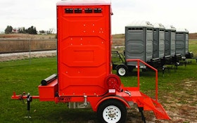 Portable Restroom Accessories/Supplies - Portable restroom trailer