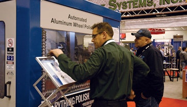VIS-Polish System Gives Aluminum Rims a Mirror Finish